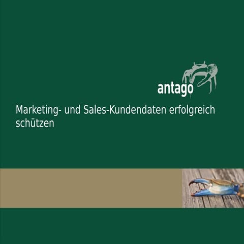 „Big Data – Kundendaten erfolgreich schützen“