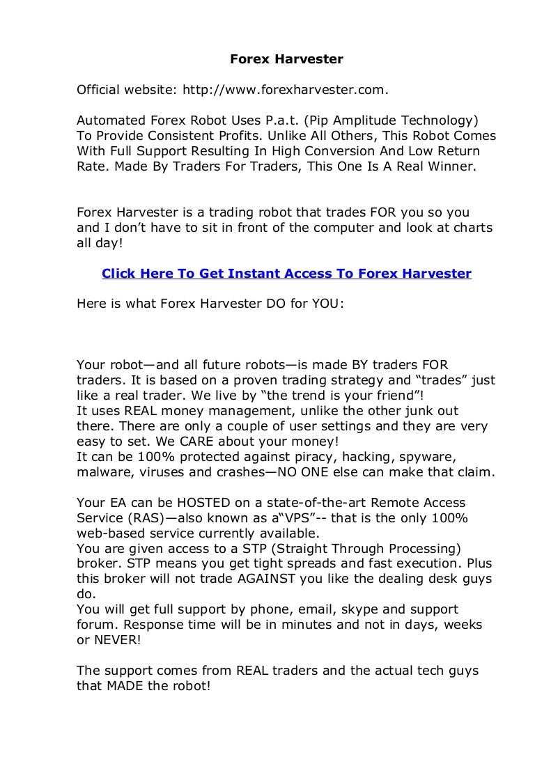 Does Forex Harvester Actually Work Forexharvester Review | Forex robot plus review Does Forex Harvester Actually Work Forexharvester Review -