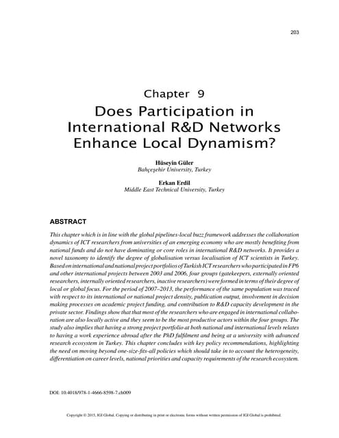 Does Participation in International...