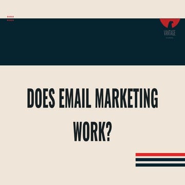 Does email marketing work
