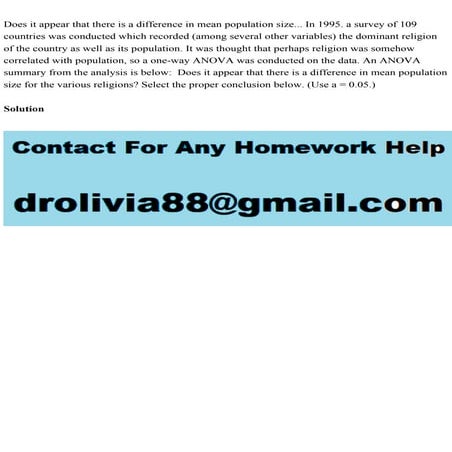 Does it appear that there is a difference in mean population size....pdf