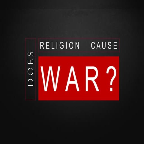 Does religion cause war?
