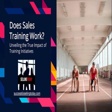 The Importance of Sales Training Programs | PPTX