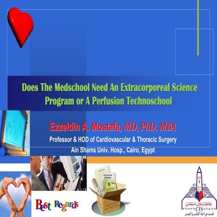 Does the medschool need an ecc science program or a  perfusion techschool
