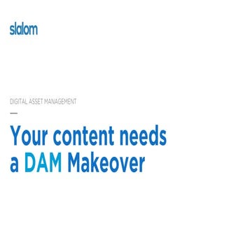 Does your content need a dam makeover