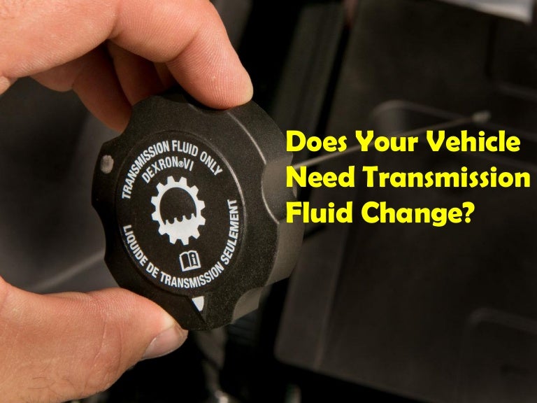Does Your Vehicle Need Transmission Fluid Change
