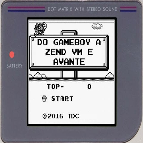 TDC2016SP - Do Gameboy ao Zend Engine e avante!