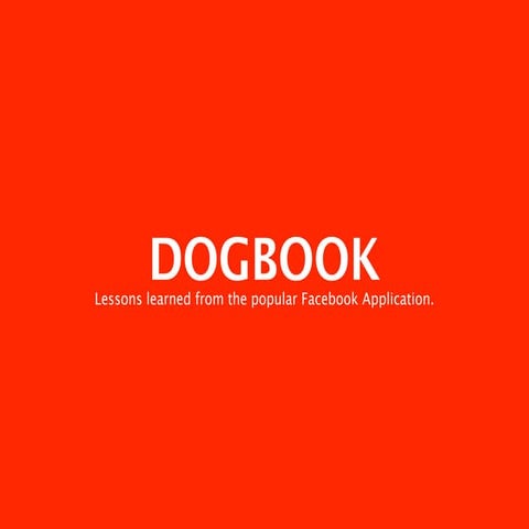 Dogbook Preso