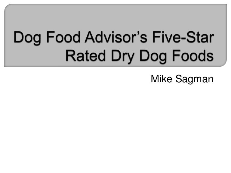 dog food advisor 5 star
