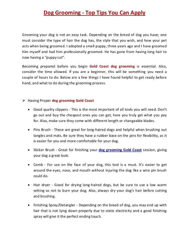 dog grooming finishing spray