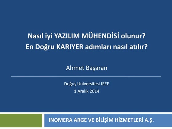 İyi yazılım mühendisi nasıl olunur? En doğru kariyer adımları nasıl atılır?