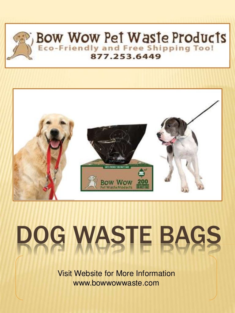 bow wow waste bags