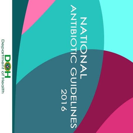 DOH National Antibiotic Guidelines 2016 (UTI)