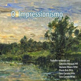 O Impressionismo