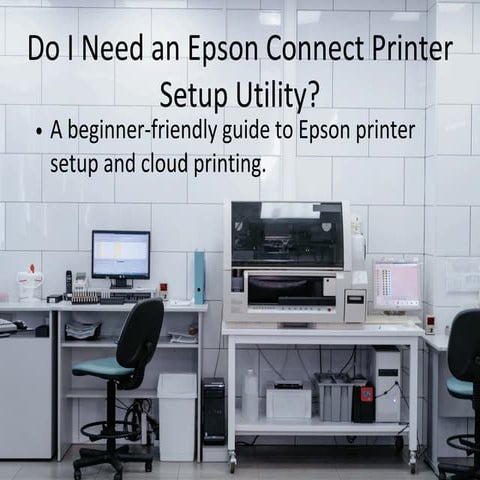 Epson Connect Printer Setup Utility | Setting Up | PPTX