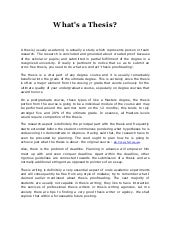Master thesis in energy management
