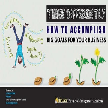 BFBM(13-2016) Think Differently