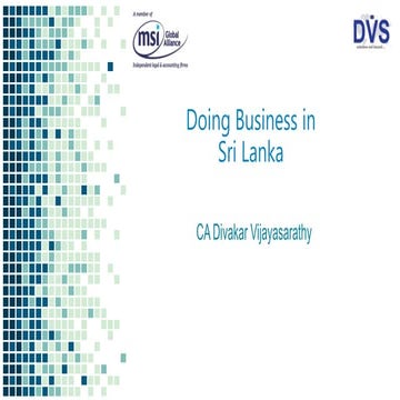 Doing business in sri lanka 