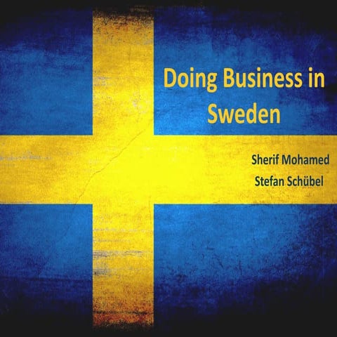 Doing business in sweden