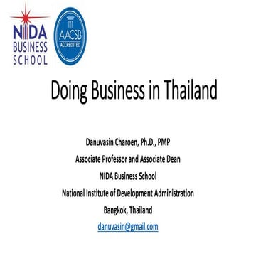 Doing Business in Thailand