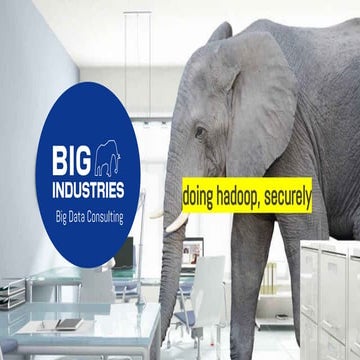 Doing hadoop securely
