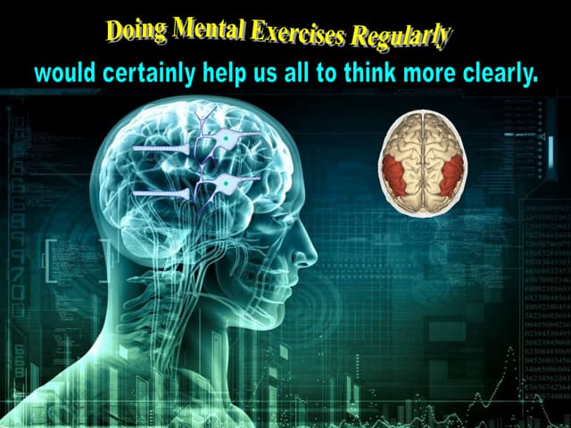 Doing Mental Exercises Regularly.ppt