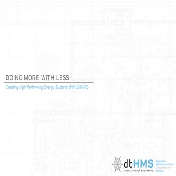 Doing more with less