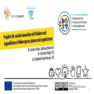 [German] Projekte für soziale Innovation mit Kindern und Jugendlichen in Mak...