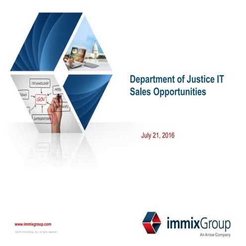 Department of Justice IT Sales Opportunities | PPTX