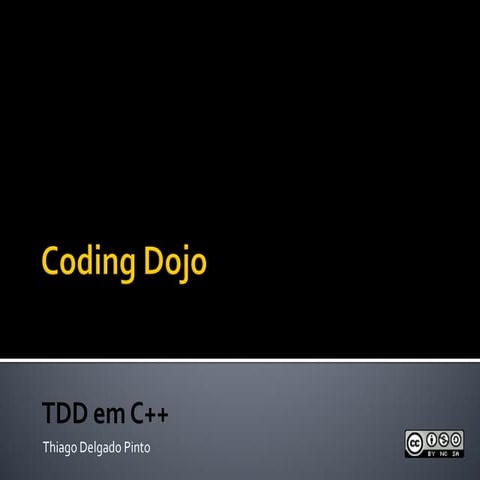 DOJO - TDD com C++