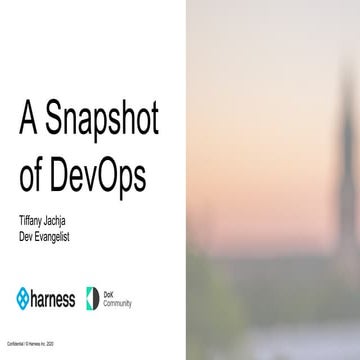 A Snapshot of DevOps
