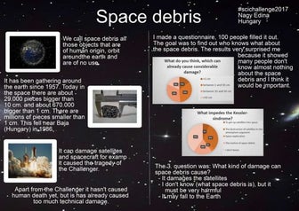 Space debris #scichallenge2017