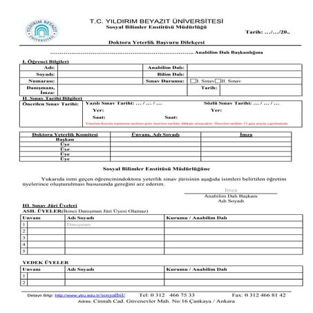 Vahdi Boydaş, Mensur Boydaş, Doktora yeterlik