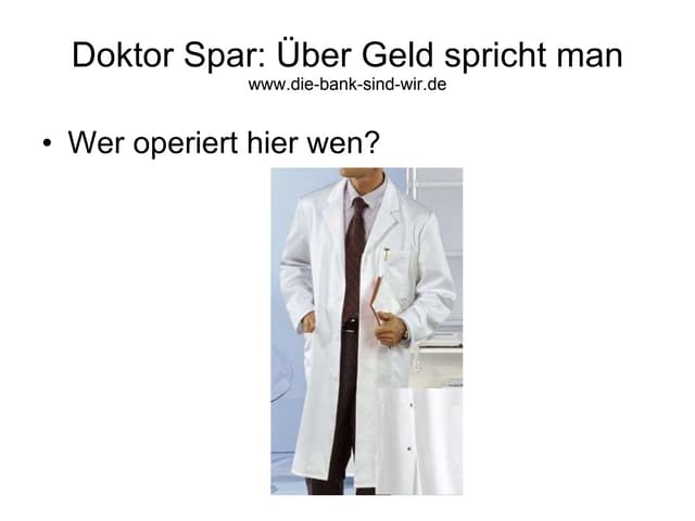 Doktor Spar Virale Bankwerbung Der ...