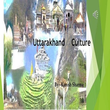 Uttarakhand culture-ppt