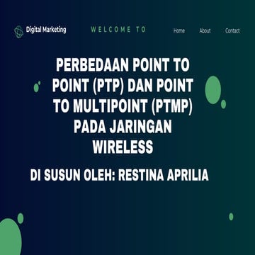Perbedaan Point to Point dan Point to Multipoint pada Jaringan Wireless ...