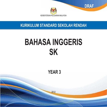 Dokumen standard bahasa inggeris sk tahun 3