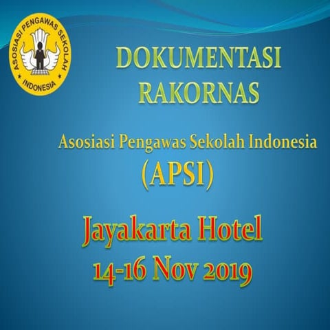 Dokumentasi rakornas