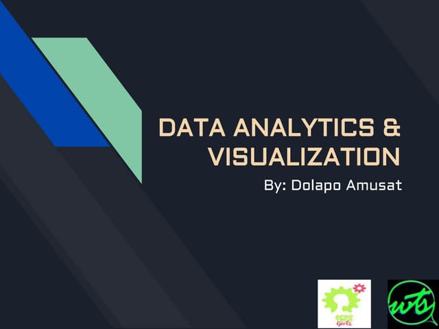 Data Analytics & Visualization (Introduction)