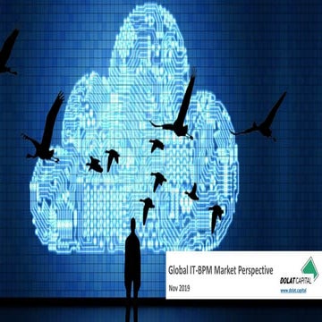 Global IT BPM Market Perspective by Dolat Capital with special coverage on cl...