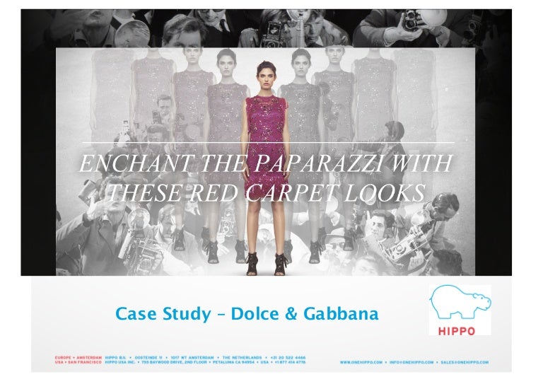 dolce and gabbana case study