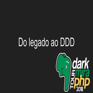 Do legado ao DDD