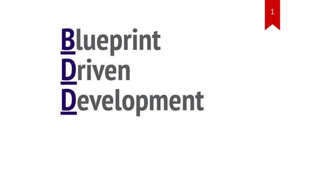 "Blueprint Driven Development, or how I wrote code using TDD in the era of AI...