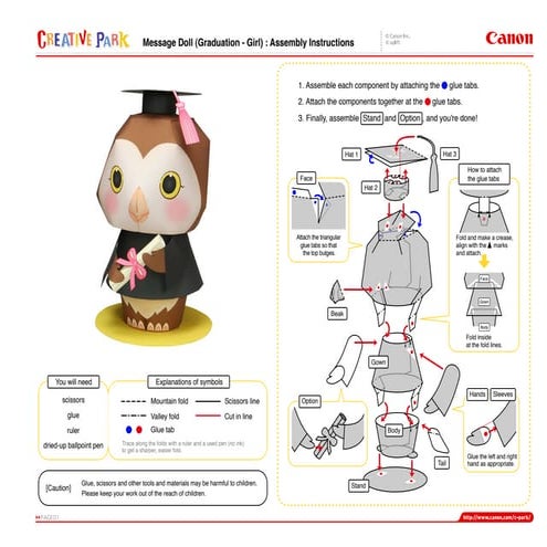 Doll graduation-b e-ltr