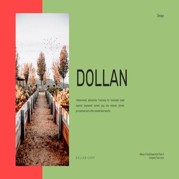 Dollan Presentation : Light Color Version