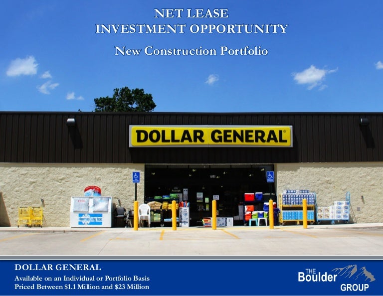 Dollar General Properties For Sale