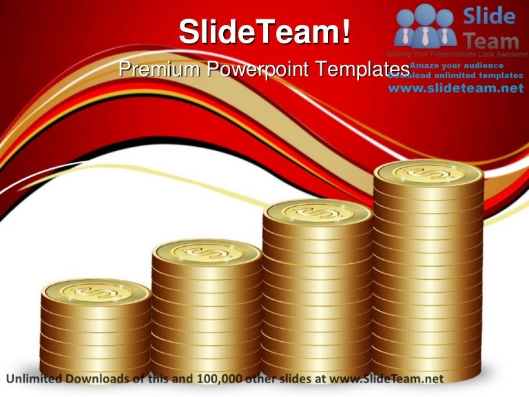 Dollar Graph Money Power Point Templates Themes And Backgrounds Ppt T 