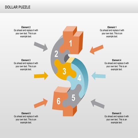 Dollar Puzzle Diagrams