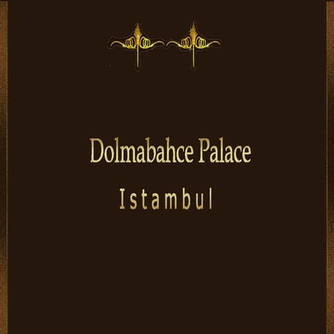 El Palacio mas rico del Mundo en Turquia