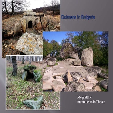 Dolmens in Bulgaria